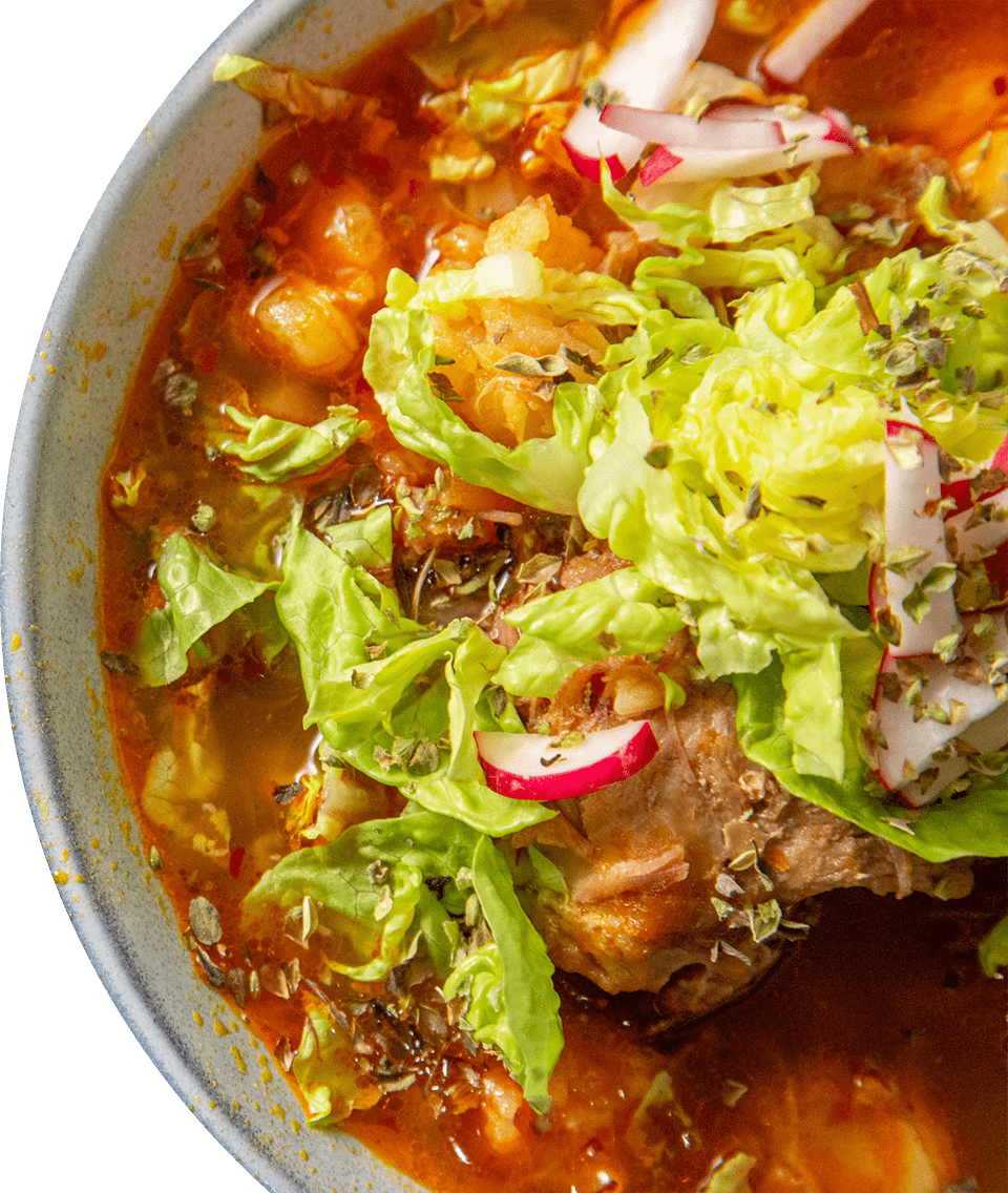 Comida mexicana empacada al vacio